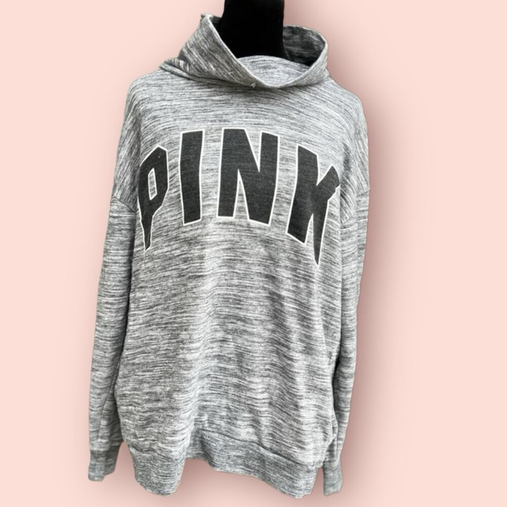 PINK by Victorias Secret women’s XS sweatshirt with large collar & pockets